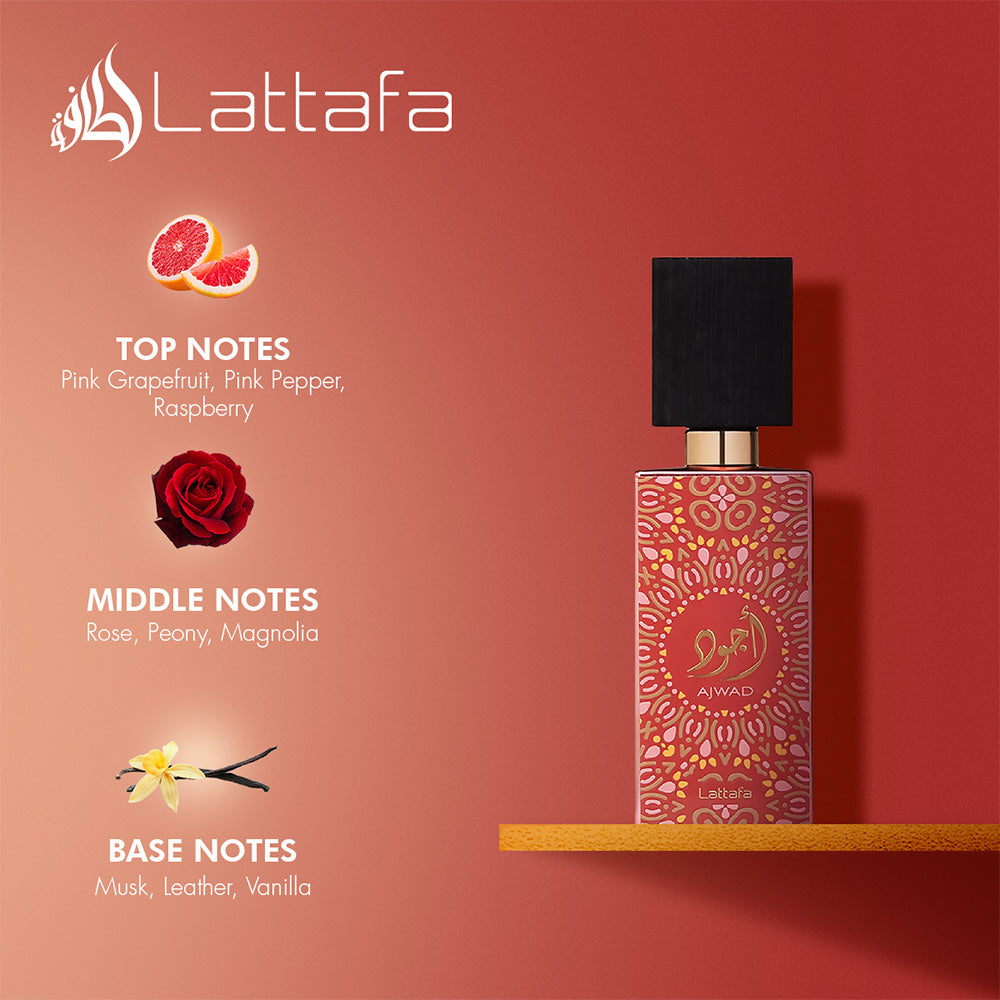 AJWAD PINK TO PINK by LATTAFA
