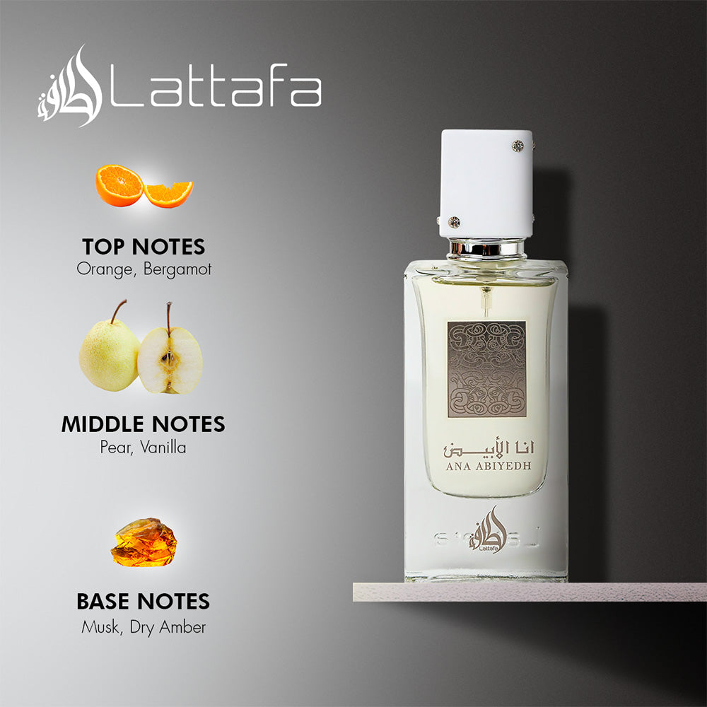 ANA ABIYEDH WHITE by LATTAFA
