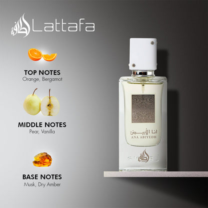 ANA ABIYEDH WHITE by LATTAFA