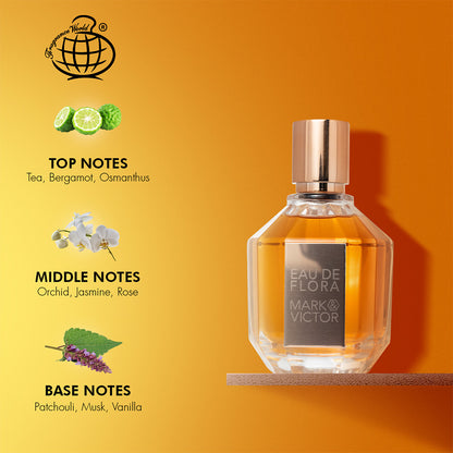 EAU DE FLORA MARK & VICTOR by FRAGRANCE WORLD