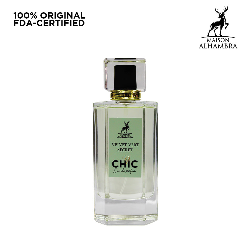 CHIC VELVET VERT SECRET by MAISON ALHAMBRA