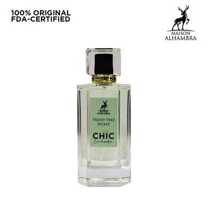 CHIC VELVET VERT SECRET by MAISON ALHAMBRA