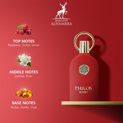 PHILOS ROSSO by MAISON ALHAMBRA