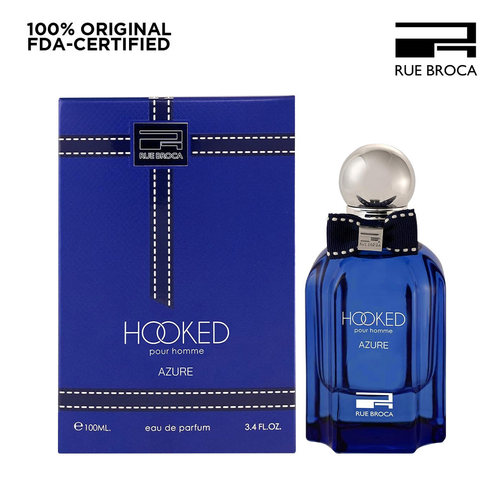 HOOKED AZURE POUR HOMME by RUE BROCA