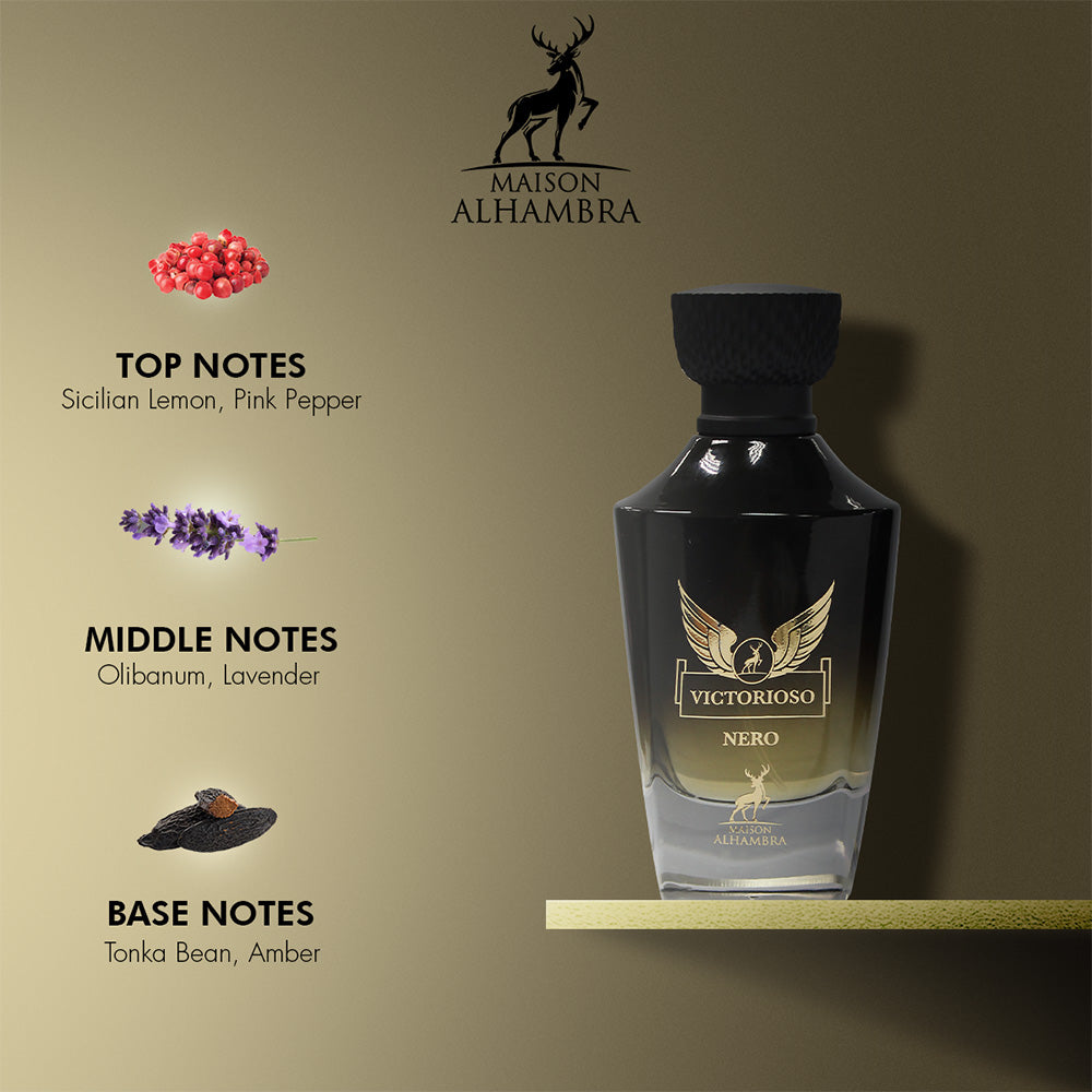VICTORIOSO NERO by MAISON ALHAMBRA